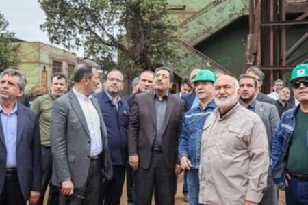 وزیر صمت از فولاد خوزستان بازدید کرد