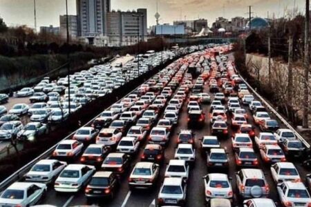 ترافیک سنگین در ورودی‌های تهران