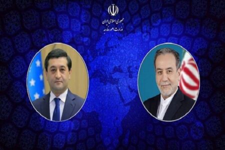 تماس تلفنی وزرای امور خارجه ایران و ازبکستان