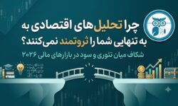 چرا تحلیل‌های اقتصادی به تنهایی شما را ثروتمند نمی‌کنند؟ شکاف میان تئوری و سود در بازارهای مالی ۲۰۲۶
