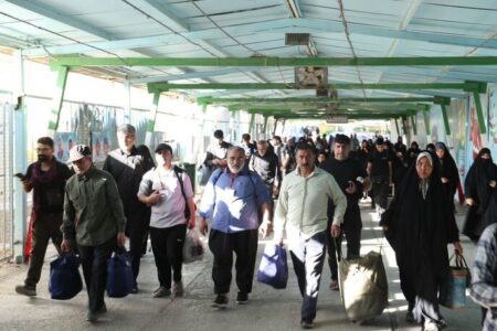 بیشترین حجم تردد مرزی از آغاز طرح اربعین ثبت شد| مهران همچنان در صدر