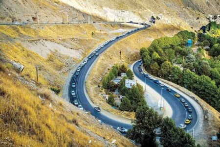 محدودیت شبانه در محور هراز از امروز| ۲۰ روز انسداد برای روشنایی تونل‌ها