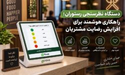 دستگاه نظرسنجی رستوران؛ راهکاری هوشمند برای افزایش رضایت مشتریان